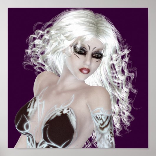 Collectibele Faerie Doll Art (pinup1) Poster (Voorkant)