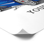 Collectible Automobile Art Poster (Hoek)