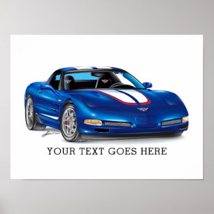 Collectible Automobile Art Poster