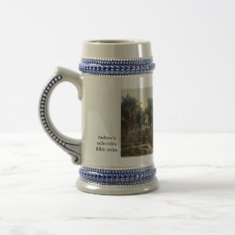 Collectible Custom Holy Land Beer Stein Mug Bierpul