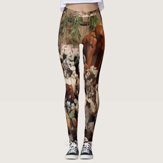 Collectic Elephant Leggings (Voorkant)