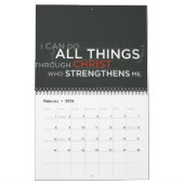 Collectie 2010 hedendaagse Scriptkunst Kalender (Feb 2026)