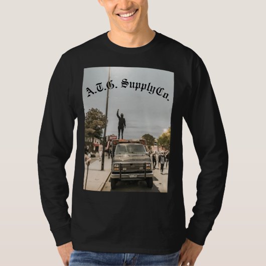 collectie A.T.G. Lange hoes T-shirt (Voorkant)