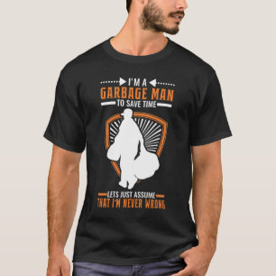 Collectie afval Man T-shirt