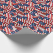 Collectie Amerikaanse vlag Cadeaupapier (Hoek)
