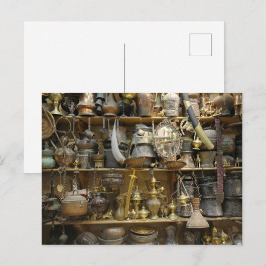 Collectie Antiek kunstobjecten Briefkaart (Voorkant / Achterkant)