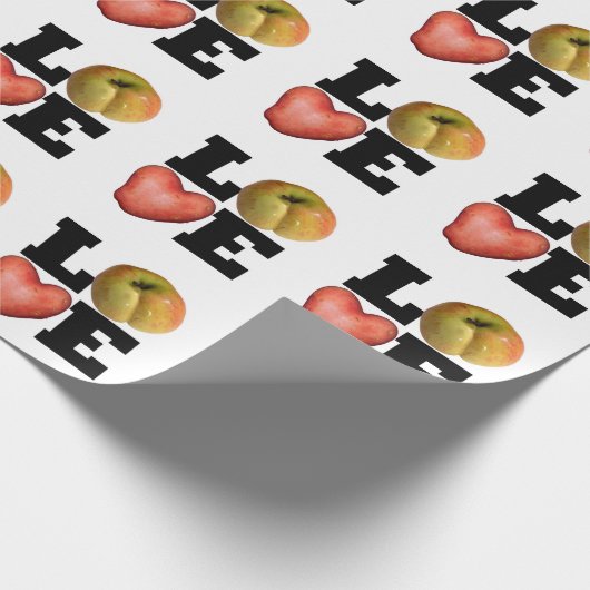 COLLECTIE Apple Potato - Vlagpapier Cadeaupapier (Hoek)