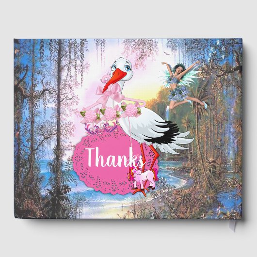 Collectie Baby shower Gastenboek (Achterkant)