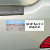 collectie "Badlands National Park" Bumpersticker (Op auto)