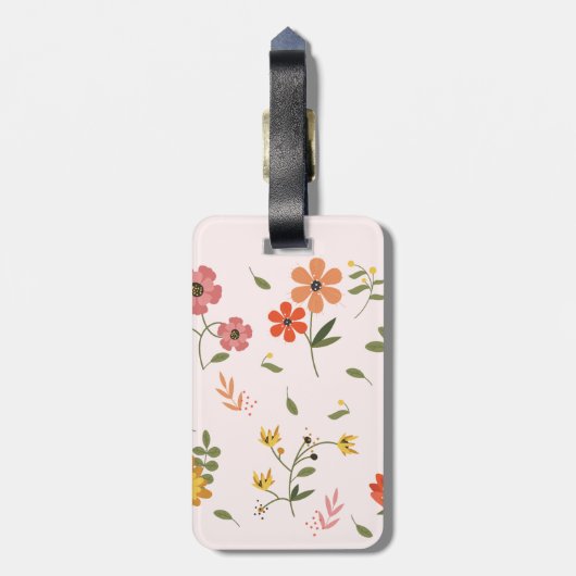 collectie bagagelabel (Achterkant verticaal)