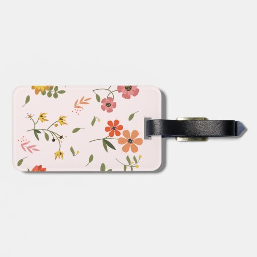 collectie bagagelabel (Achterkant horizontaal)