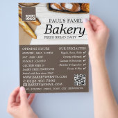Collectie, bakkerijen, bakkerijwinkel, vers, Bague Flyer (Hand)