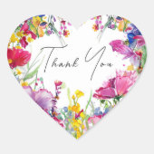 COLLECTIE ❤️BEDANKT💗 HART STICKER (Voorkant)