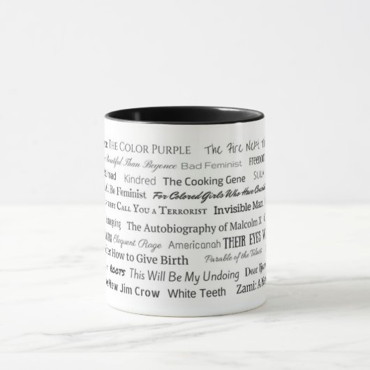 Collectie boeken mok (Midden)