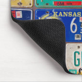 collectie bord oude licentie muismat (Hoek)