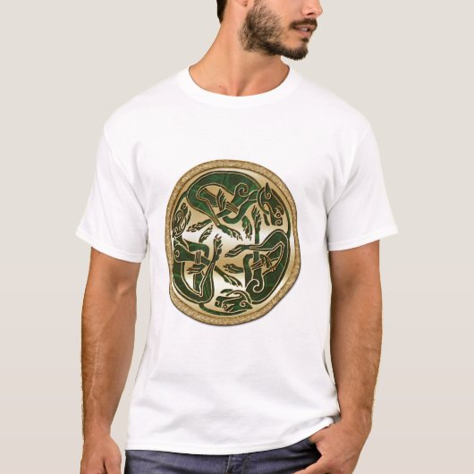 COLLECTIE CELTIC DOGS CIRCLE Shirt (Voorkant)