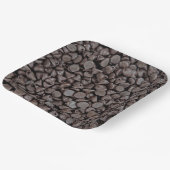 Collectie Chocolade Chips Papieren Bordje (Gebogen)