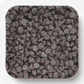 Collectie Chocolade Chips Papieren Bordje (Voorkant)