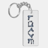 COLLECTIE dubbelzijdige Sleutelhanger 2 VERLIEZEN (Voorkant Links)