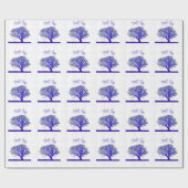 Collectie Familieboom Cadeaupapier (Vlak)