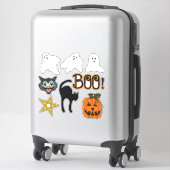 Collectie Felt Kijk Halloween Sticker (Koffer)