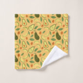 Collectie fruitmandje — Avocado Bad Handdoek (Wasdoekje)
