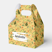 Collectie fruitmandje — Avocado Bedankdoosjes (Achterkant)