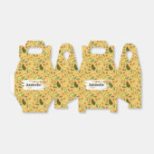 Collectie fruitmandje — Avocado Bedankdoosjes (Uitgevouwen)