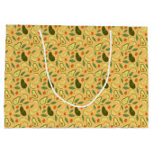 Collectie fruitmandje — Avocado Groot Cadeauzakje (Achterkant)