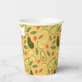 Collectie fruitmandje — Avocado Papieren Bekers (Links)