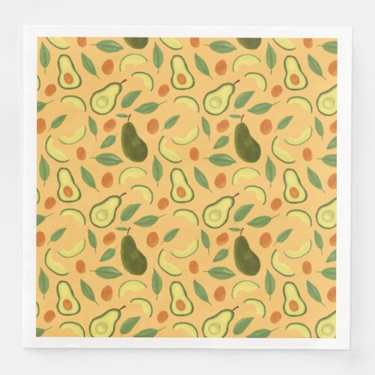 Collectie fruitmandje — Avocado Servet (Voorkant)