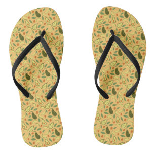 Collectie fruitmandje — Avocado Teenslippers