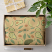 Collectie fruitmandje — Avocado Tissuepapier (Geschenk)