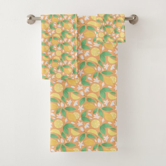 Collectie fruitmandje — Lemon Bad Handdoek (Insitu)