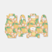 Collectie fruitmandje — Lemon Bedankdoosjes (Uitgevouwen)