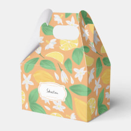 Collectie fruitmandje — Lemon Bedankdoosjes