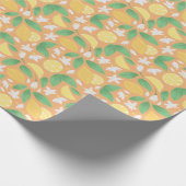 Collectie fruitmandje — Lemon Cadeaupapier (Hoek)