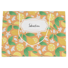 Collectie fruitmandje — Lemon Groot Cadeauzakje