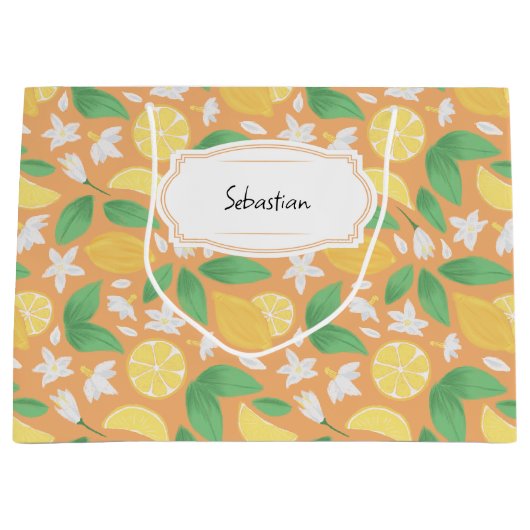 Collectie fruitmandje — Lemon Groot Cadeauzakje