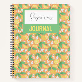 Collectie fruitmandje — Lemon Notitieboek