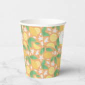 Collectie fruitmandje — Lemon Papieren Bekers (Rechts)