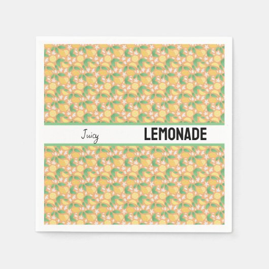 Collectie fruitmandje — Lemon Servet (Voorkant)