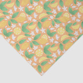 Collectie fruitmandje — Lemon Tissuepapier (Detail)