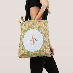 Collectie fruitmandje — Lemon Tote Bag