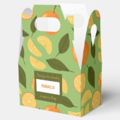 Collectie fruitmandje — Sinaasappels Bedankdoosjes (Geopend)