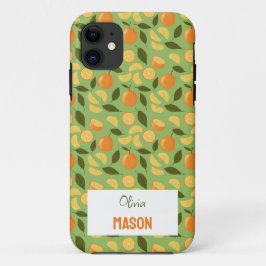 Collectie fruitmandje — Sinaasappels Case-Mate iPhone Case