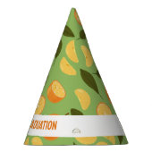 Collectie fruitmandje — Sinaasappels Feesthoedjes (Rechts)