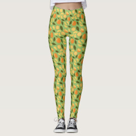 Collectie fruitmandje — Sinaasappels Leggings