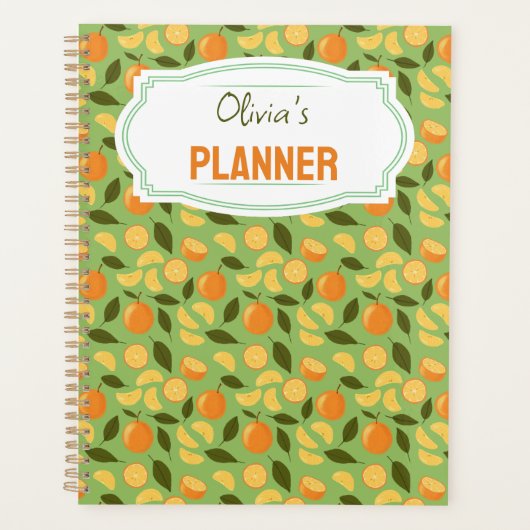 Collectie fruitmandje — Sinaasappels Planner (Voorkant)