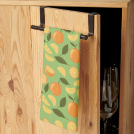 Collectie fruitmandje — Sinaasappels Theedoek